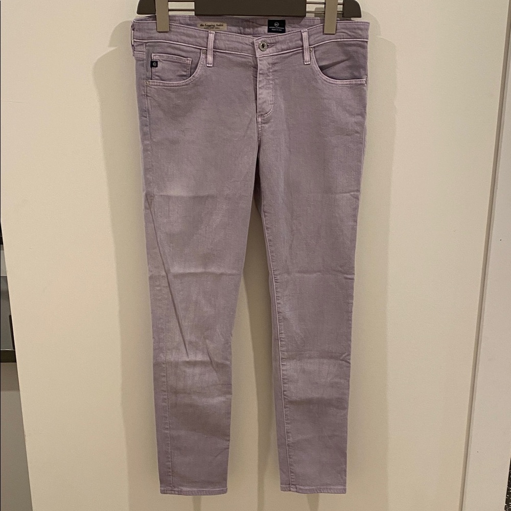 AG Adriano Goldschmied Women's the Legging Ankle Lavender Jeans